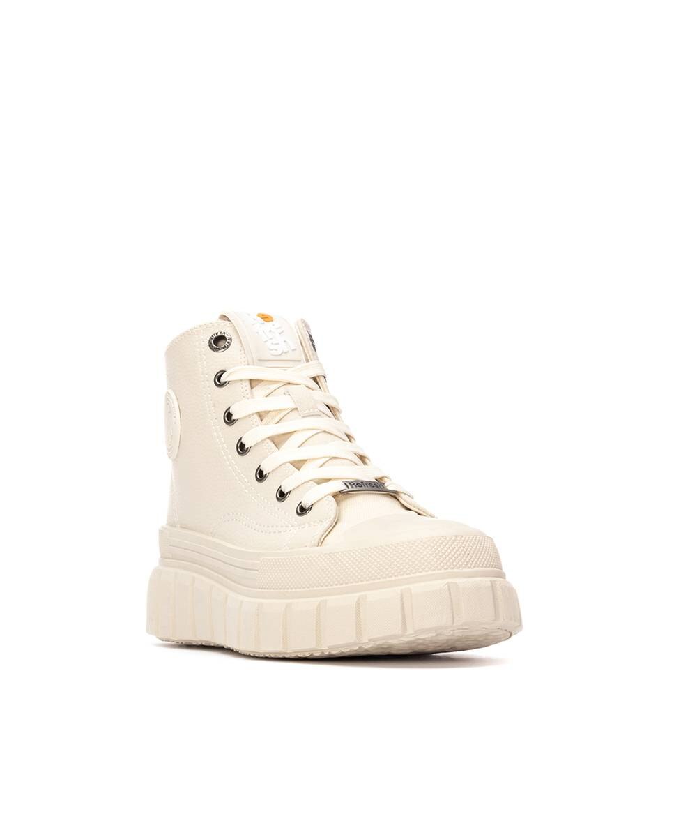 Refresh - Botines de mujer con cremallera y suela de goma.