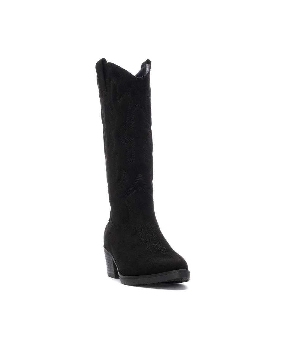 Refresh - Bota de mujer cowboy con cremallera.