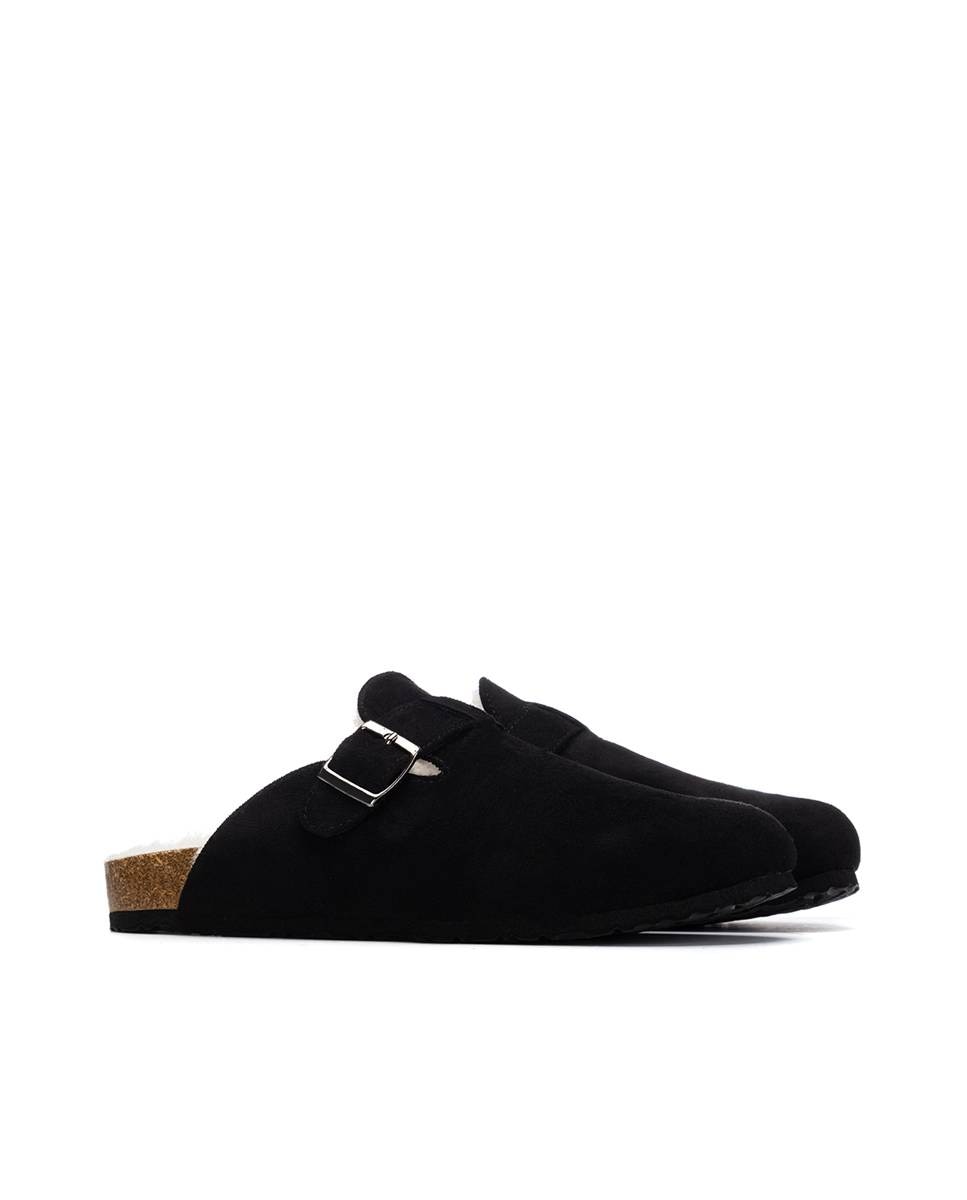 Zueco de mujer con pelo interior - Xti - Negro Negro-4