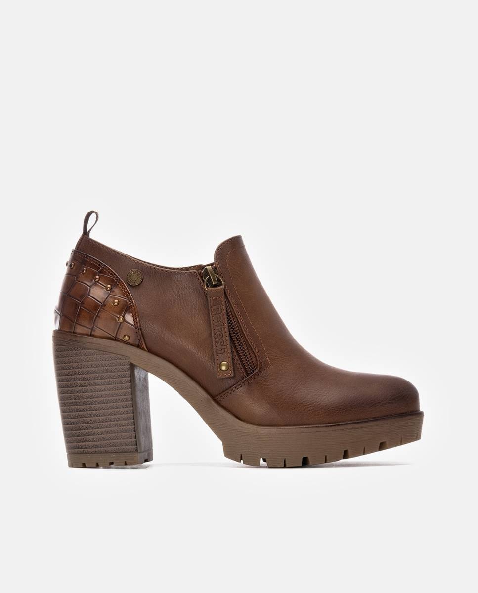 Refresh - Botines de mujer con cremallera.