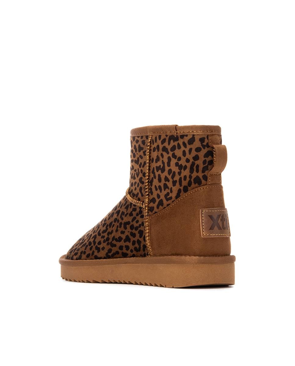 Botines con pelo de mujer australiano - Xti - Estampado Estampado-4