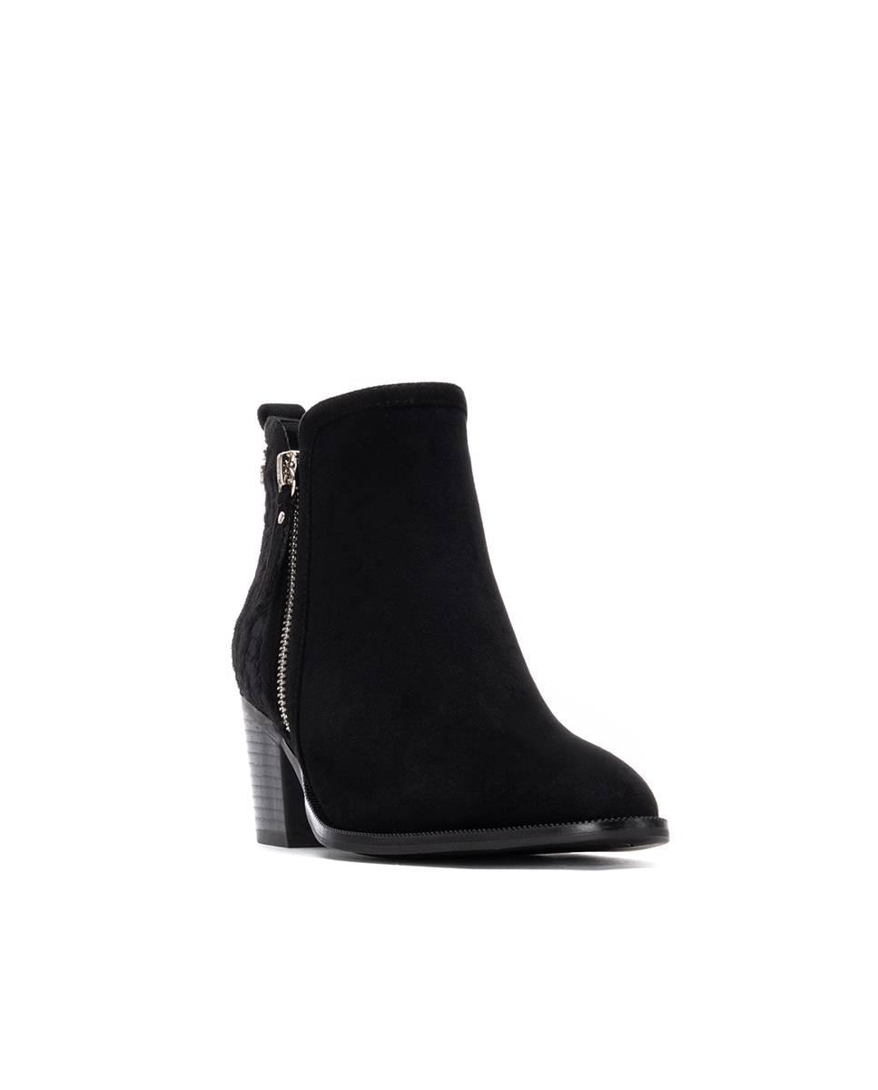 Botines de mujer con cremallera - Xti - Negro Negro-3