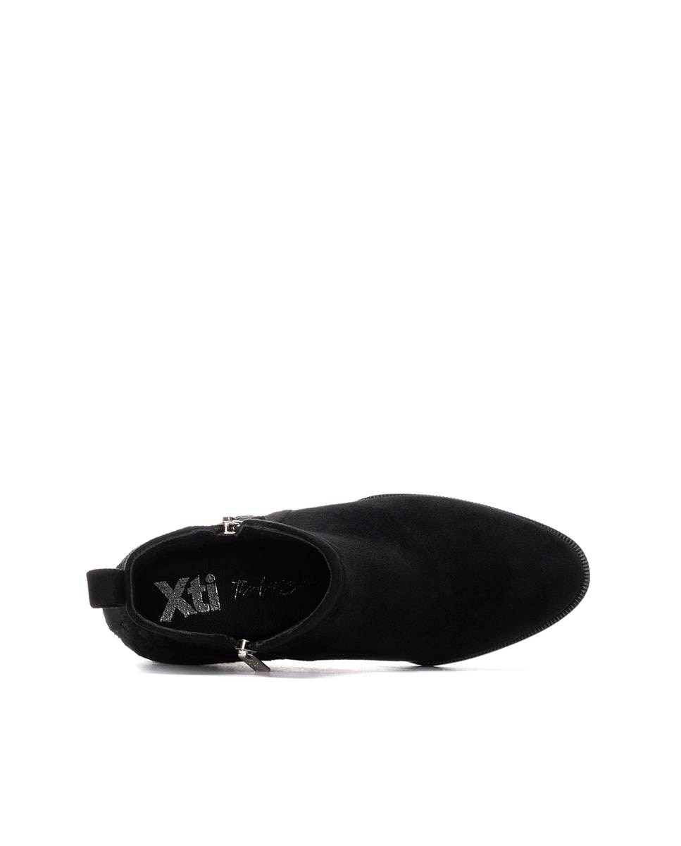 Botines de mujer con cremallera - Xti - Negro Negro-5