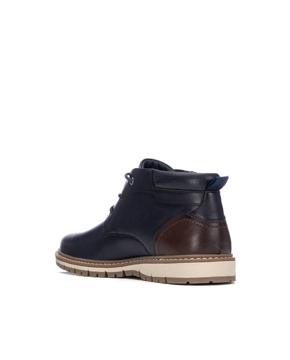 Imagen 2 de Botín de hombre con cordones - Xti - Azul Azul