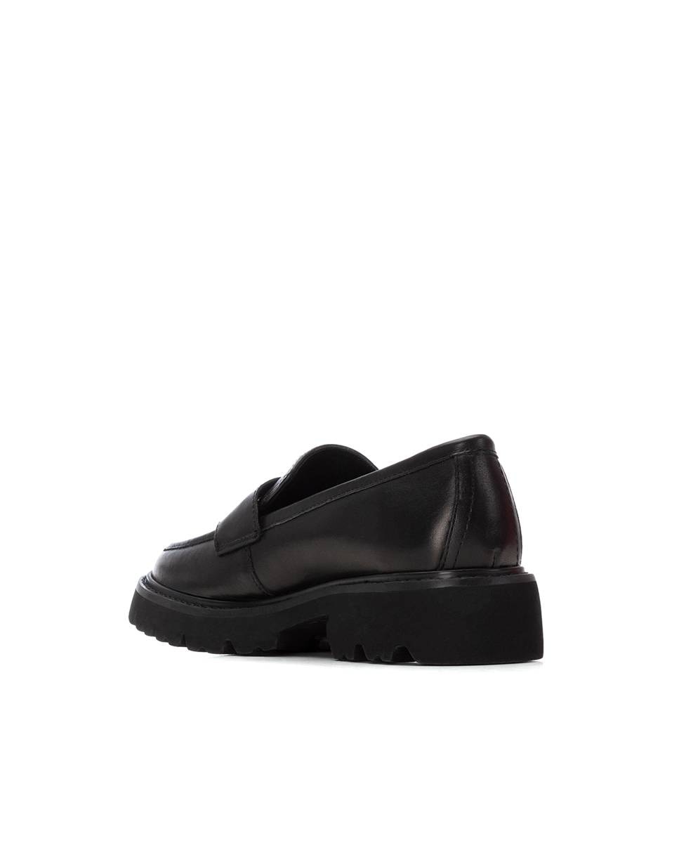 Mocasín de mujer de piel - Carmela - Negro Negro-4