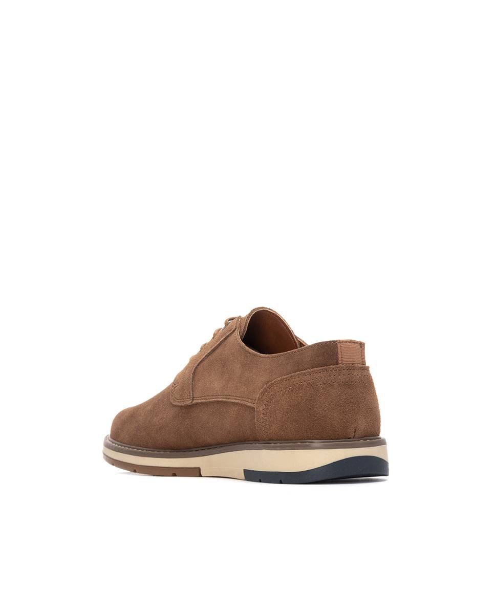 Zapato de piel de hombre con cordones - Carmela - Camel Camel-2