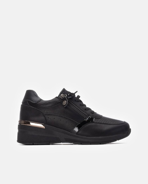Imagen 0 de Zapatillas deportivas de mujer con cordones y cuña