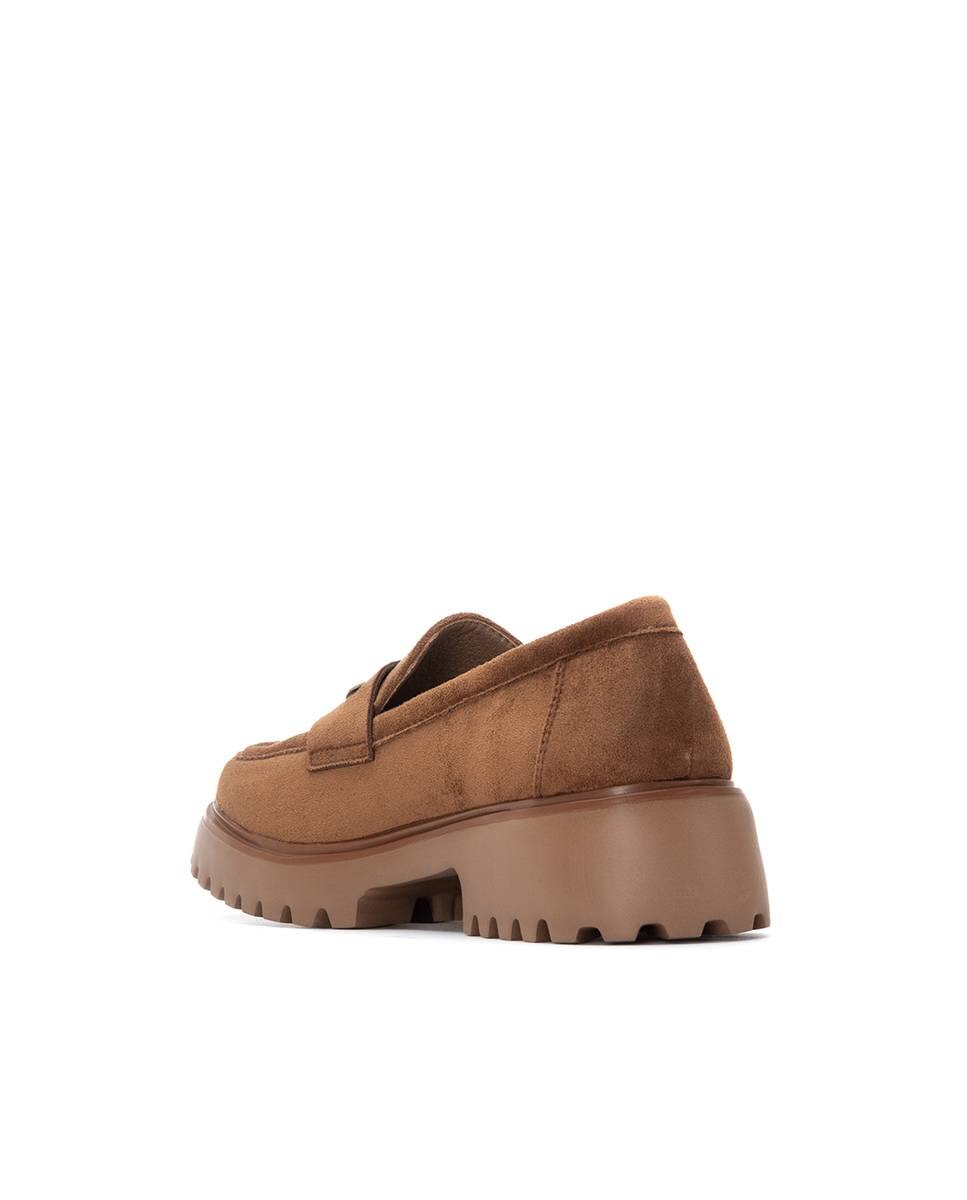 Refresh - Mocasines de mujer con suela de goma.