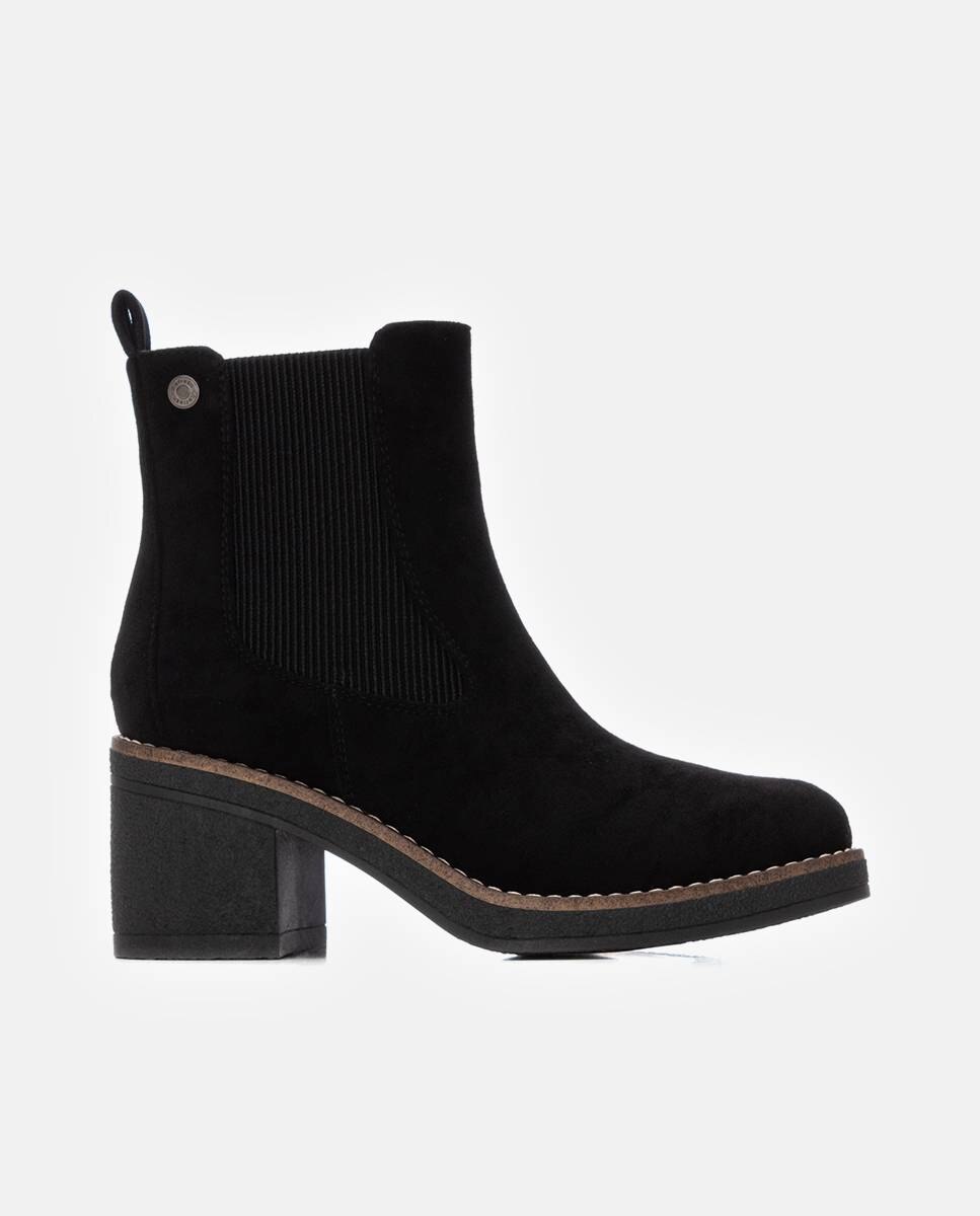 Botin De Tacón Alto Para Mujer, Zapatos Chelsea Con Cordon Y Cremallera, Puntiagudos, Sexy