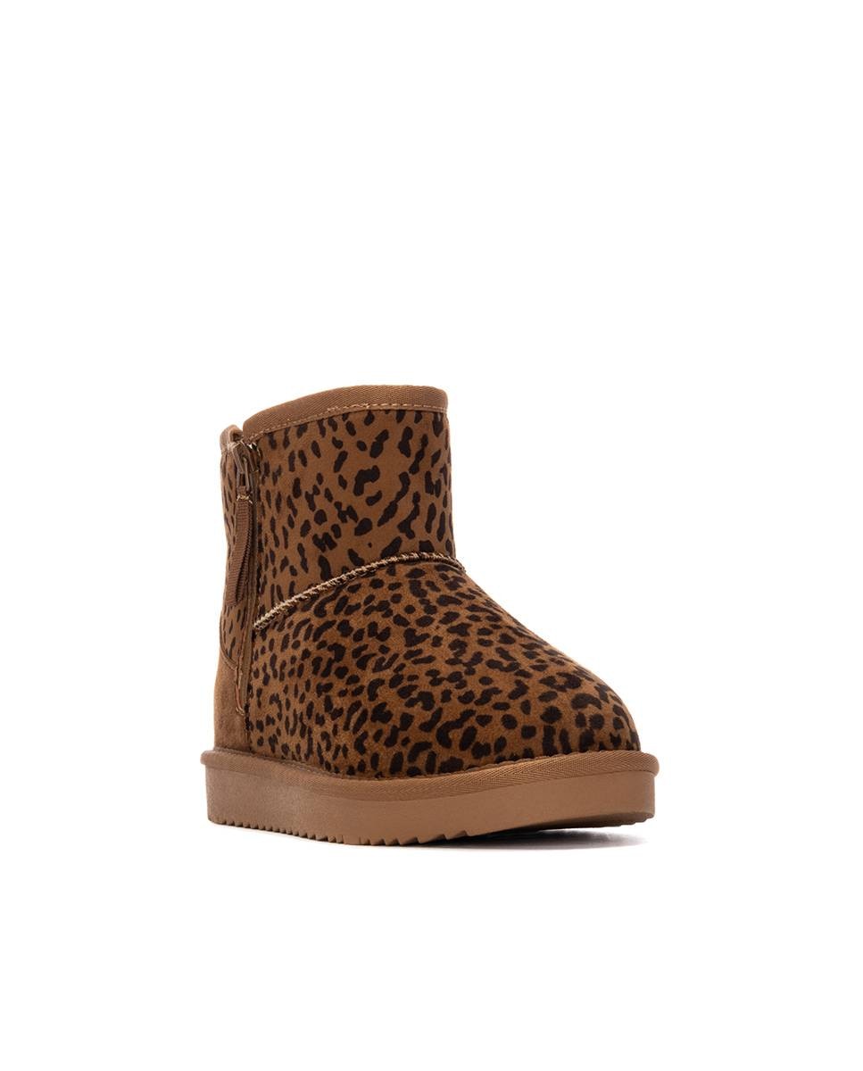 Botines con pelo de mujer australiano - Xti - Estampado Estampado-3