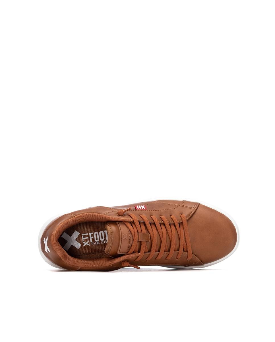 Zapatilla de hombre con cordones - Xti - Camel Camel-5