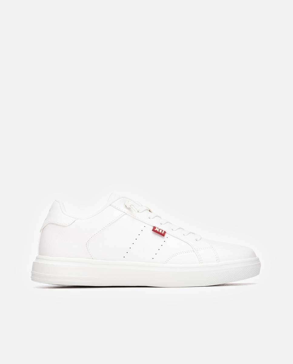 Imagen 0 de Zapatilla de hombre con cordones Blanco