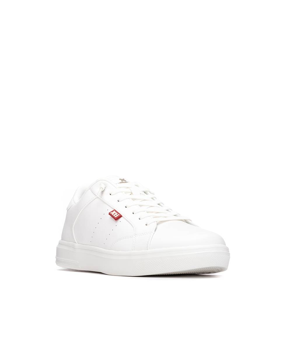Zapatilla de hombre con cordones - Xti - Blanco Blanco-3