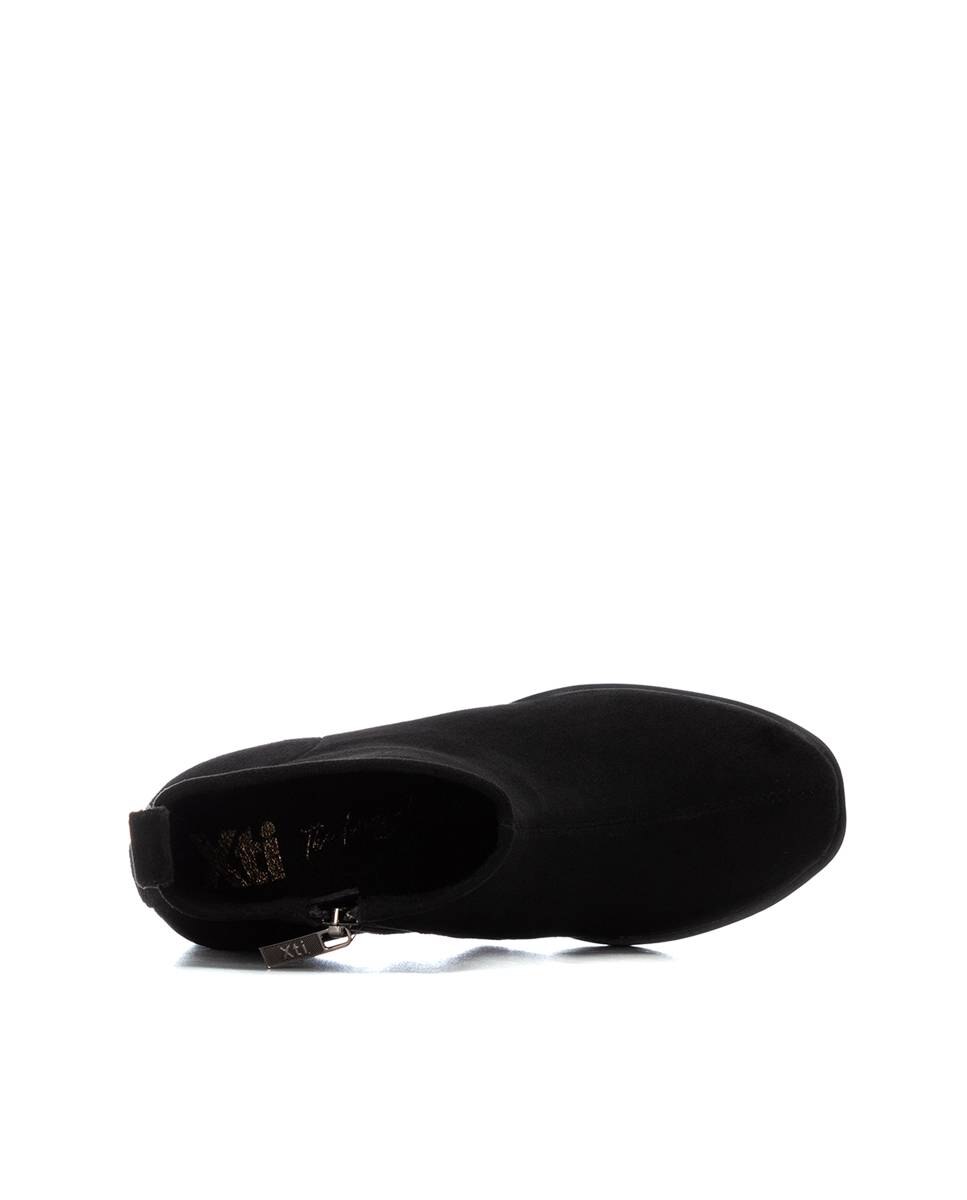 Botines de mujer con tacón - Xti - Negro Negro-7