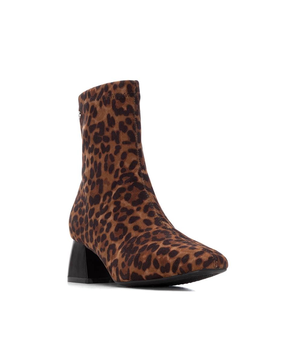 Botines básicos de mujer con cremallera - Xti - Estampado Estampado-3