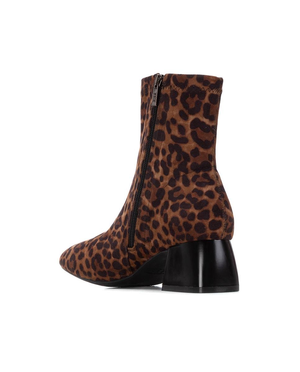 Botines básicos de mujer con cremallera - Xti - Estampado Estampado-4