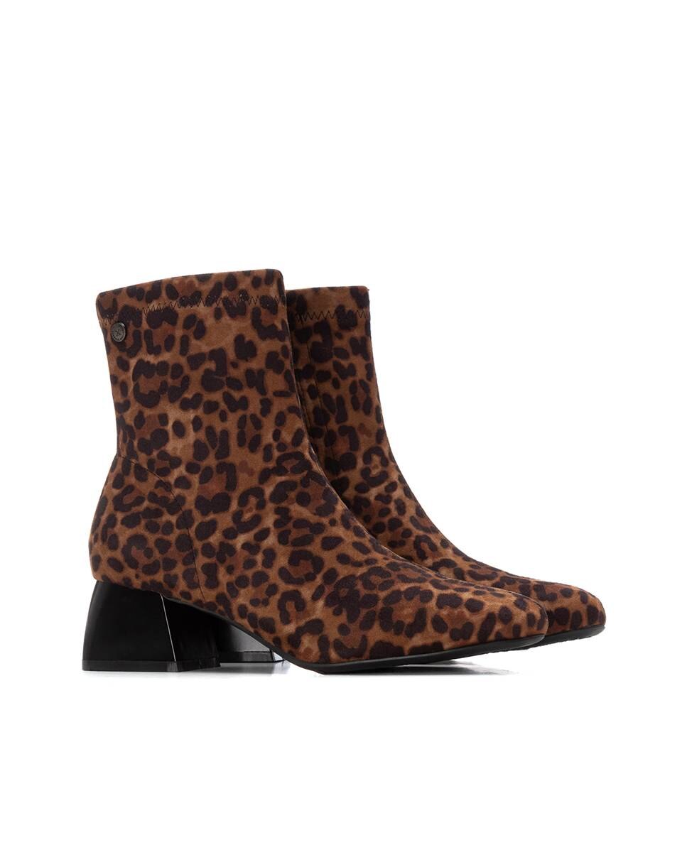 Botines básicos de mujer con cremallera - Xti - Estampado Estampado-5