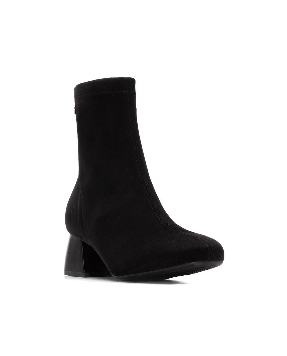 Botines básicos de mujer con cremallera - Xti - Negro Negro-3