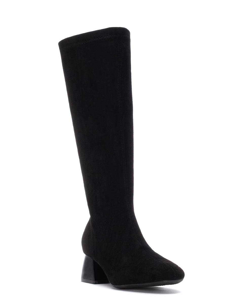 Botas básicas de mujer con cremallera - Xti - Negro Negro-4