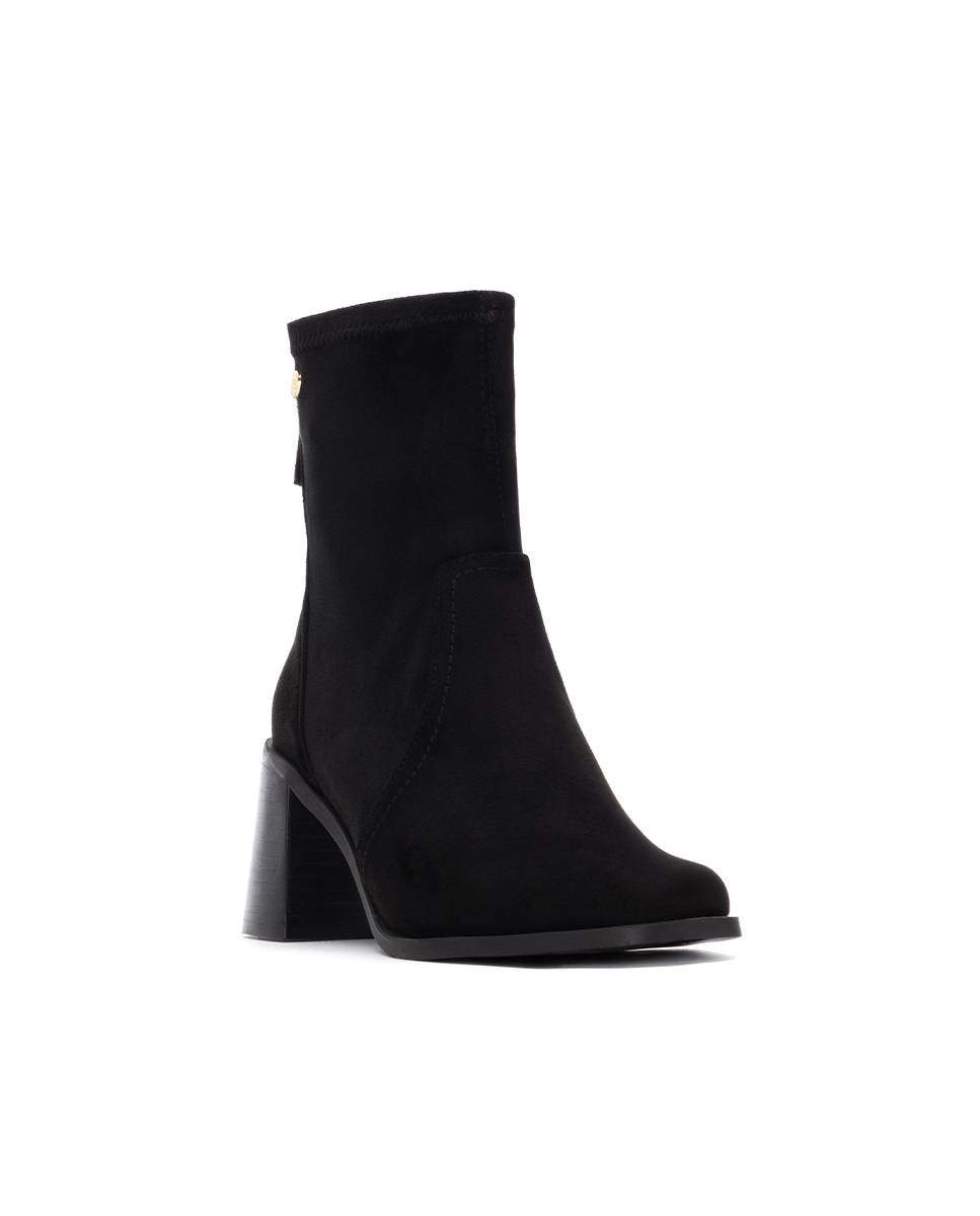 Botines de mujer con cremallera - Xti - Negro Negro-3
