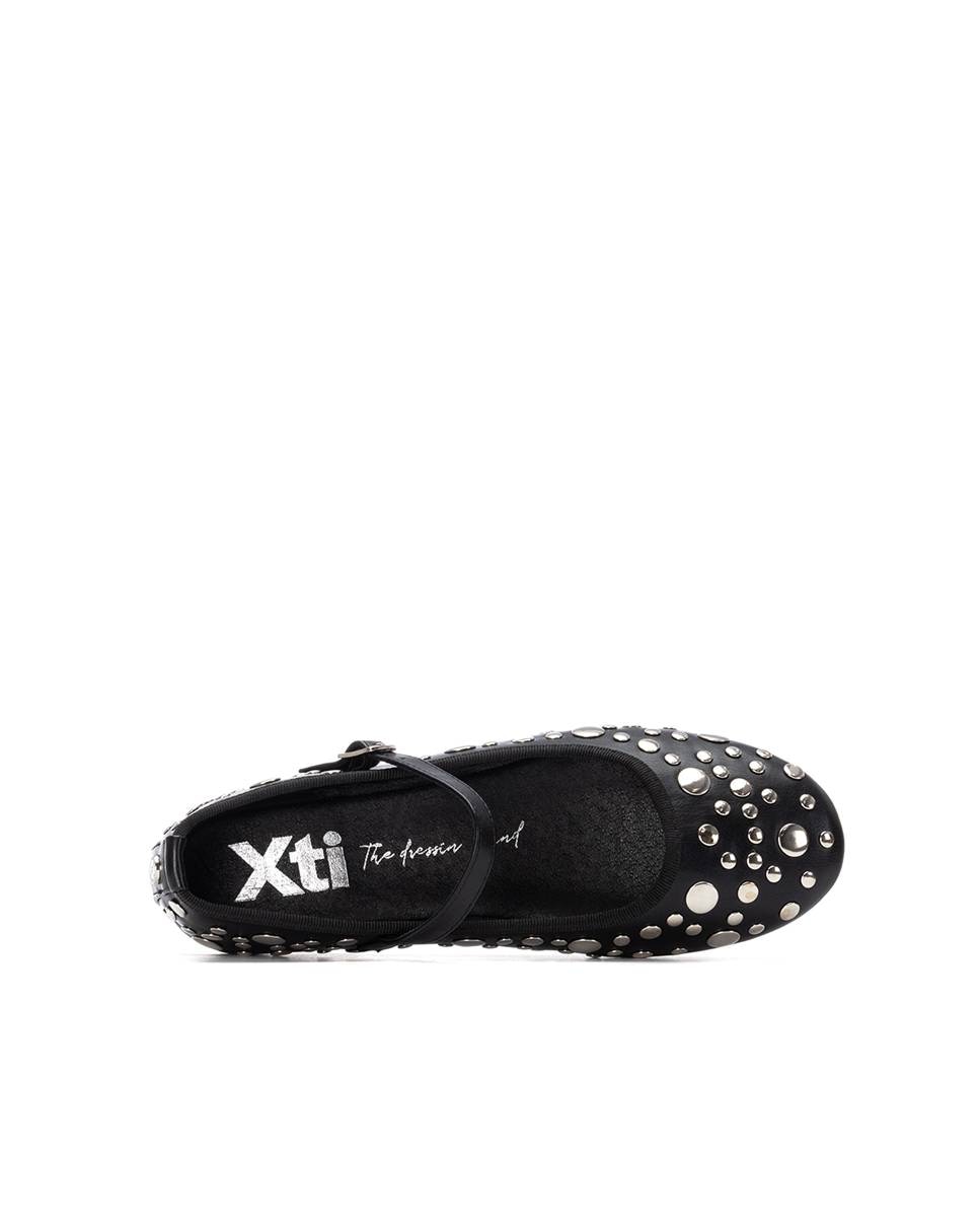 Bailarina con tachas de mujer - Xti - Negro Negro-5