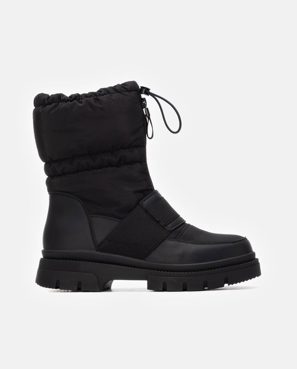 Botines de mujer acolchados - Xti - Negro Negro-1
