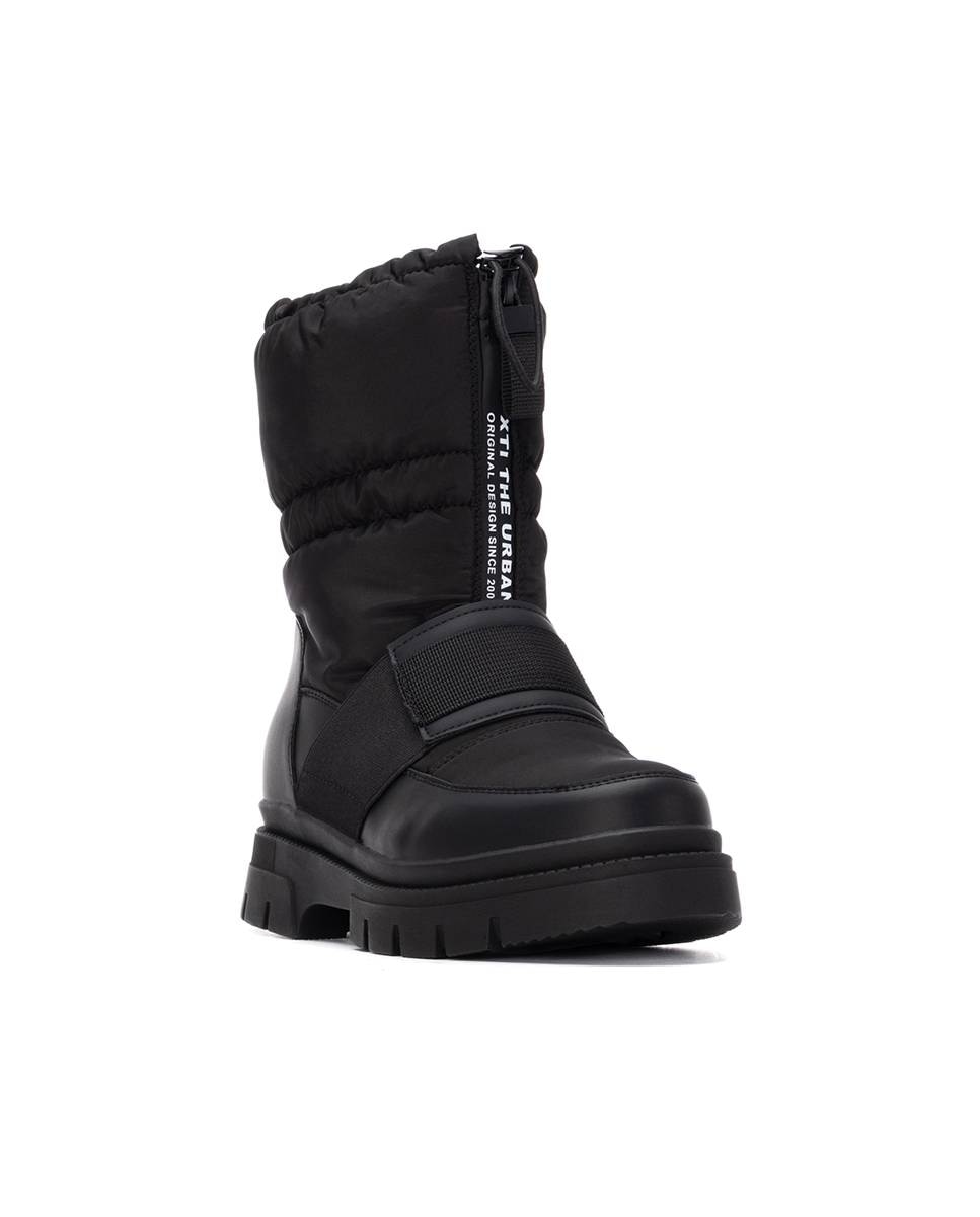Botines de mujer acolchados - Xti - Negro Negro-3