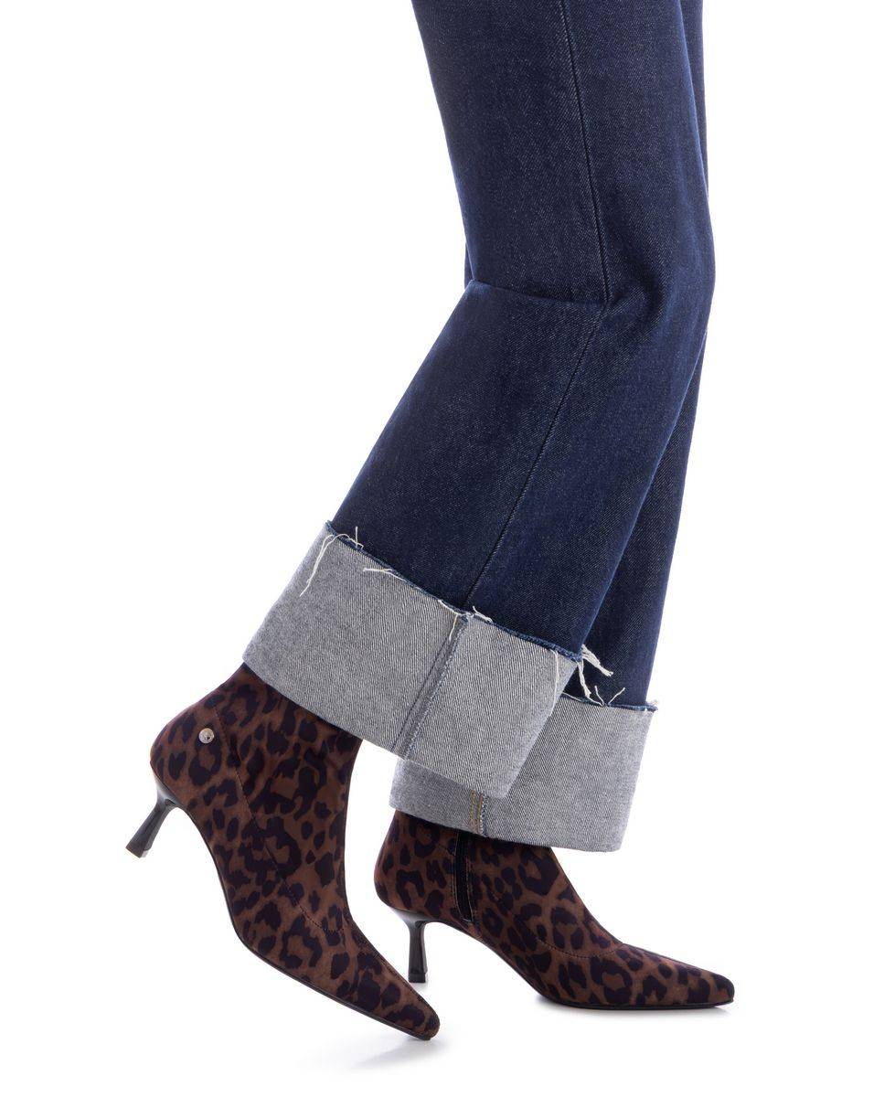 Botines de mujer con cremallera - Xti - Estampado Estampado-3