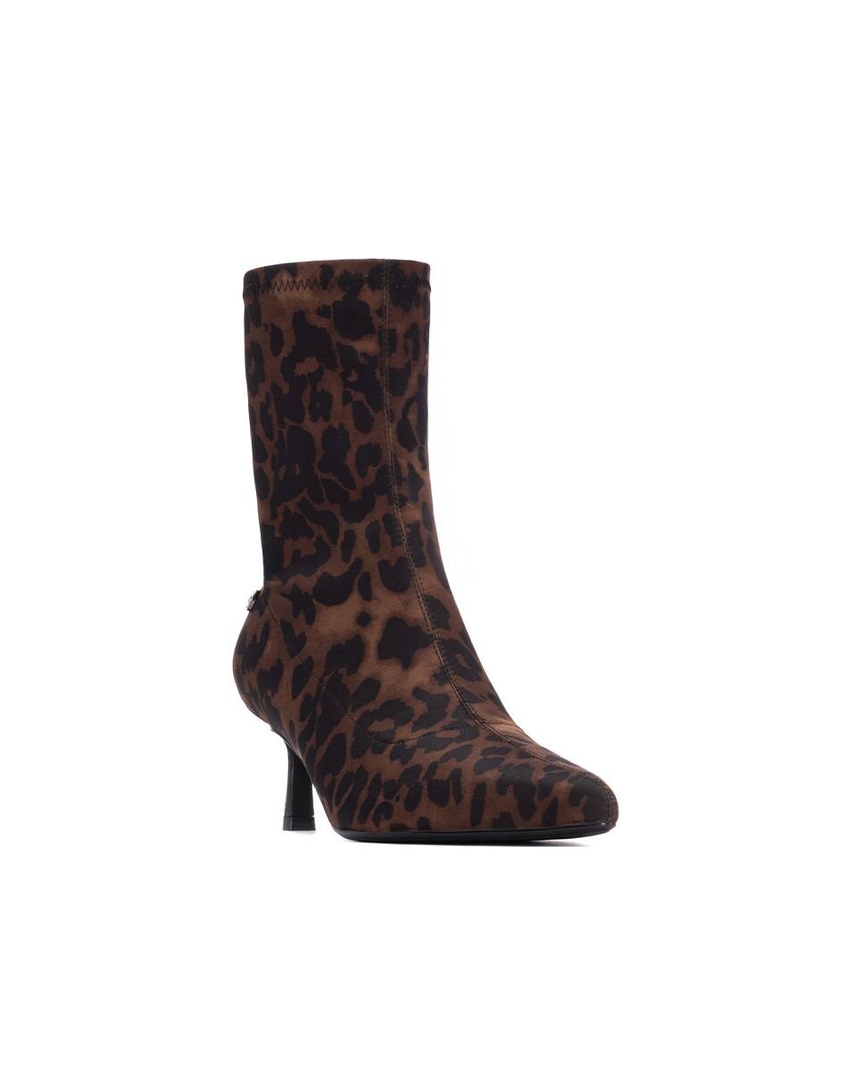 Botines de mujer con cremallera - Xti - Estampado Estampado-2