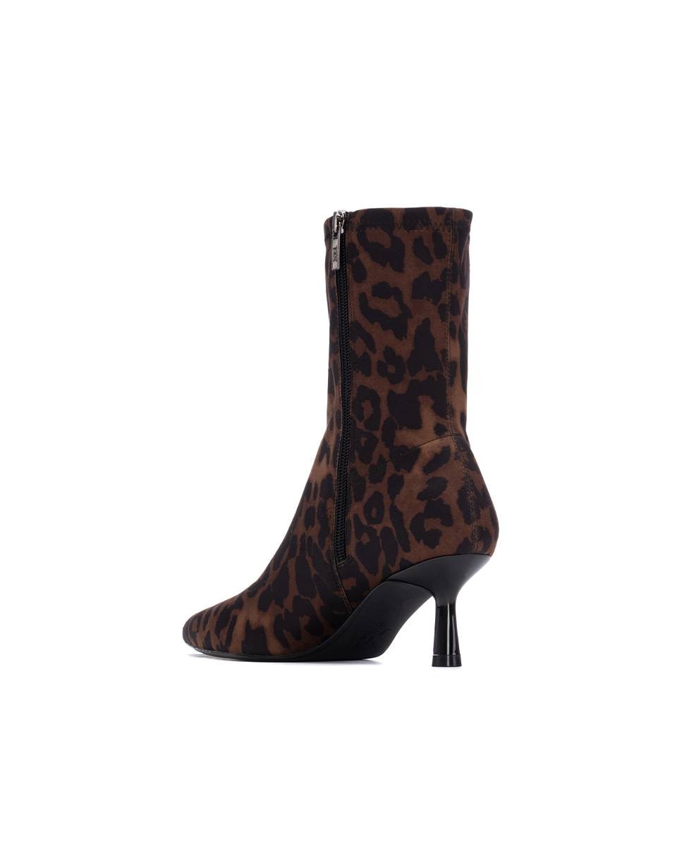 Botines de mujer con cremallera - Xti - Estampado Estampado-4