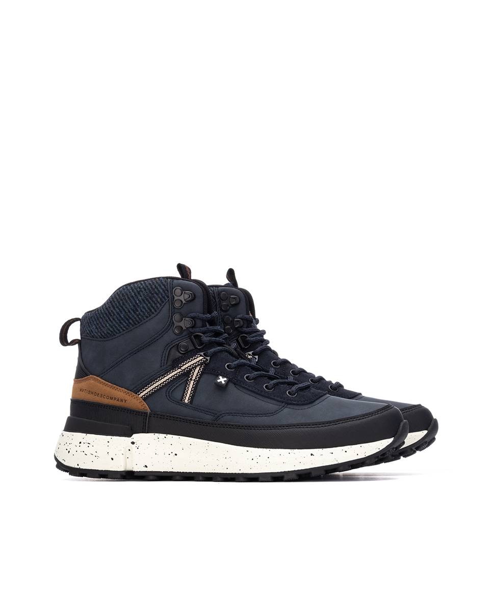 Imagen 4 de Botín de hombre con cordones - Xti - Azul Azul