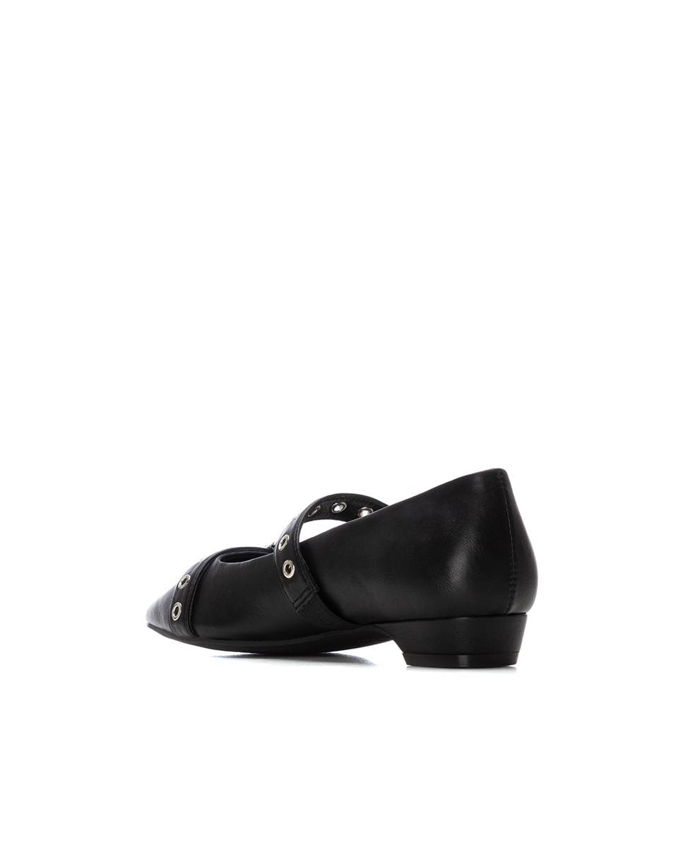Bailarina con hebillas de mujer - Xti - Negro Negro-4