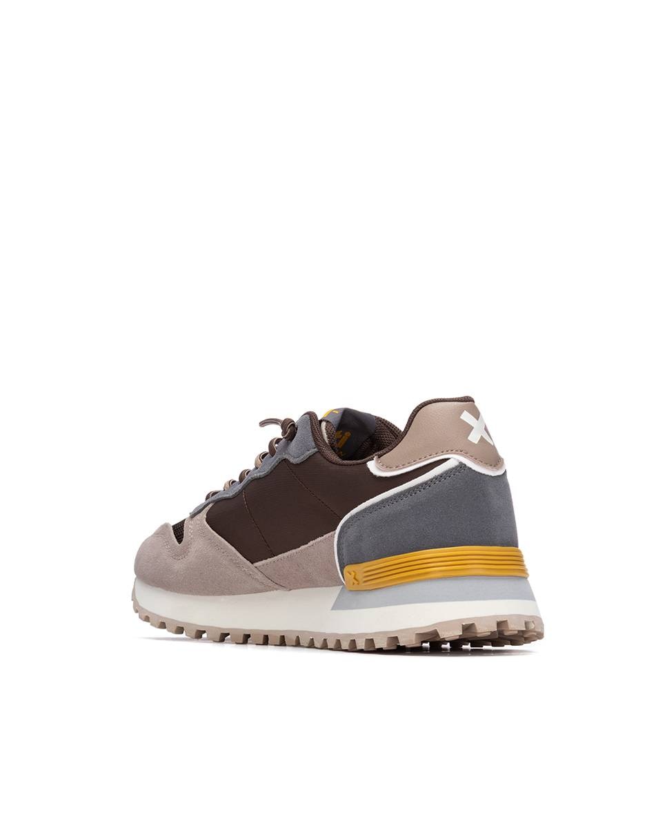 Imagen 2 de Zapatilla de hombre con cordones - Xti - Marrón Marrón