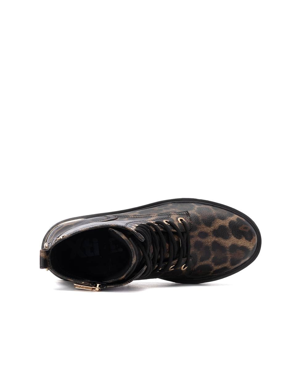 Botín militar de mujer - Xti - Estampado Estampado-5