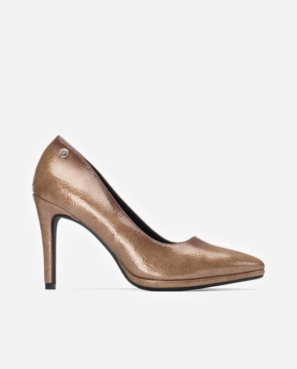 Zapato de salón de mujer - Xti - Beige Beige-1
