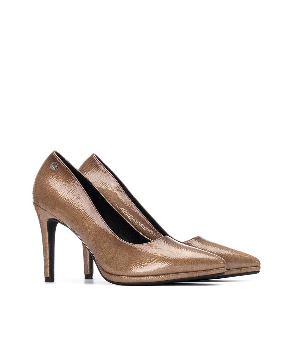 Zapato de salón de mujer - Xti - Beige Beige-5