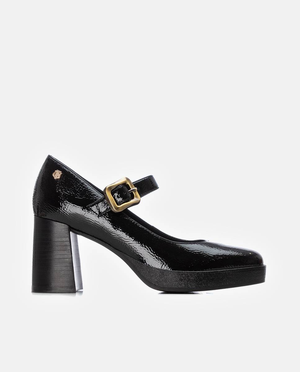 Imagen 0 de Zapato de mujer con hebilla Negro