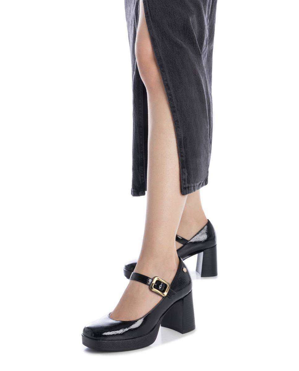 Zapato de mujer con hebilla - Carmela - Negro Negro-2