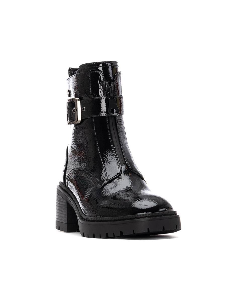 Botines básicos de mujer con cremallera - Xti - Negro Negro-2