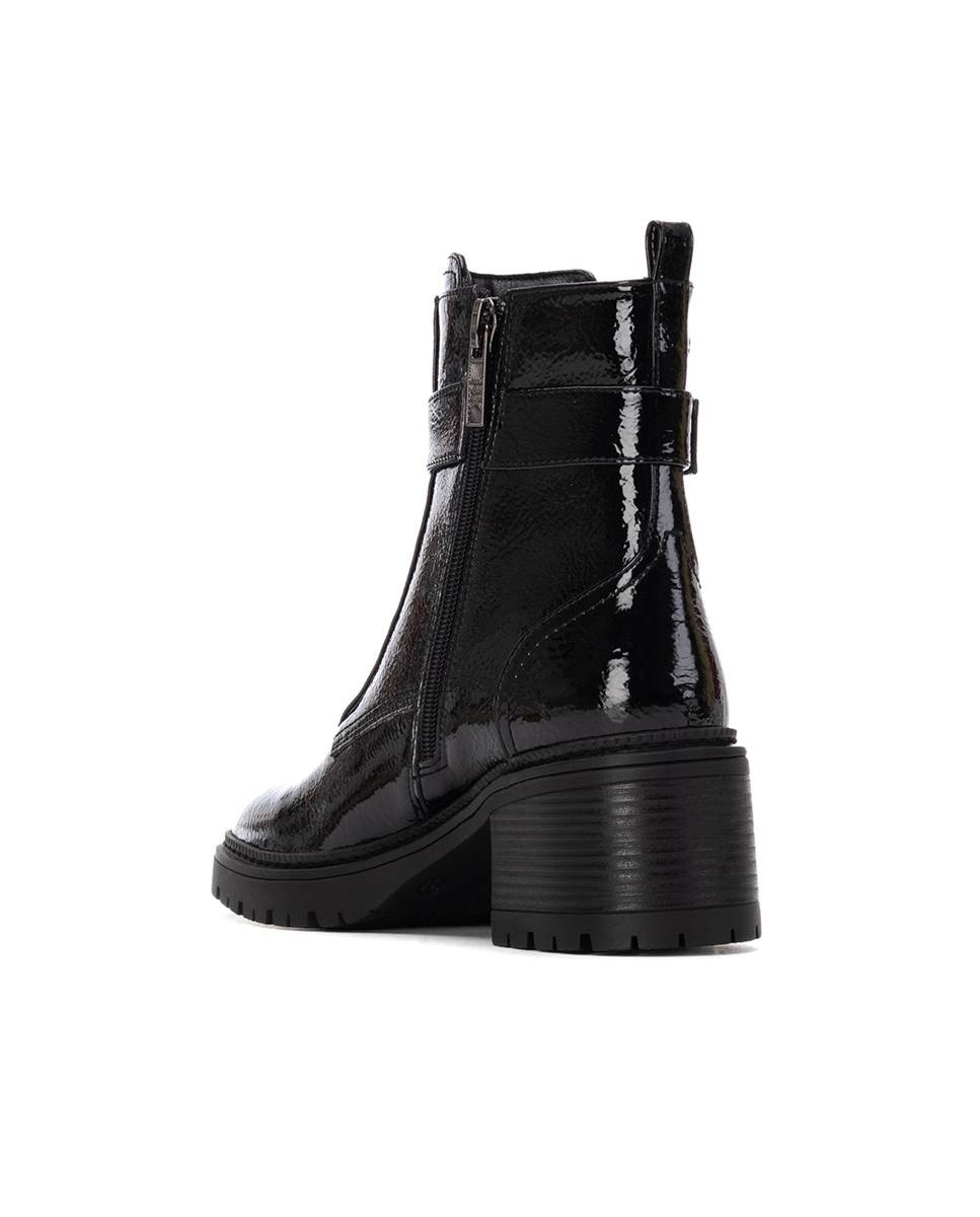 Botines básicos de mujer con cremallera - Xti - Negro Negro-4