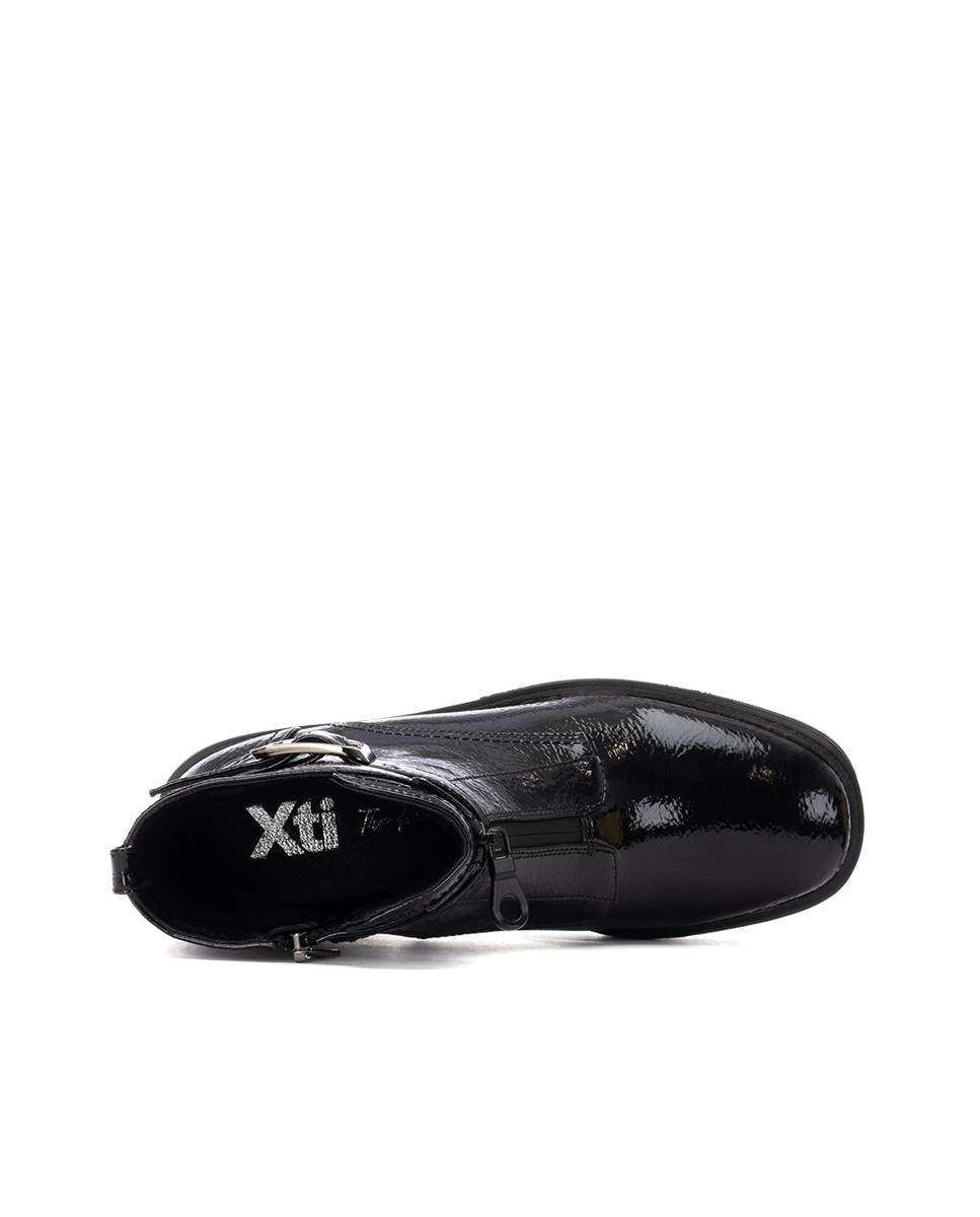 Botines básicos de mujer con cremallera - Xti - Negro Negro-9