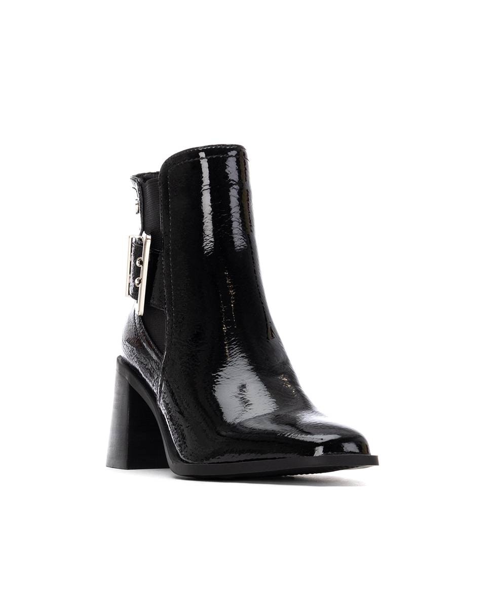 Botines básicos de mujer con cremallera - Xti - Negro Negro-3