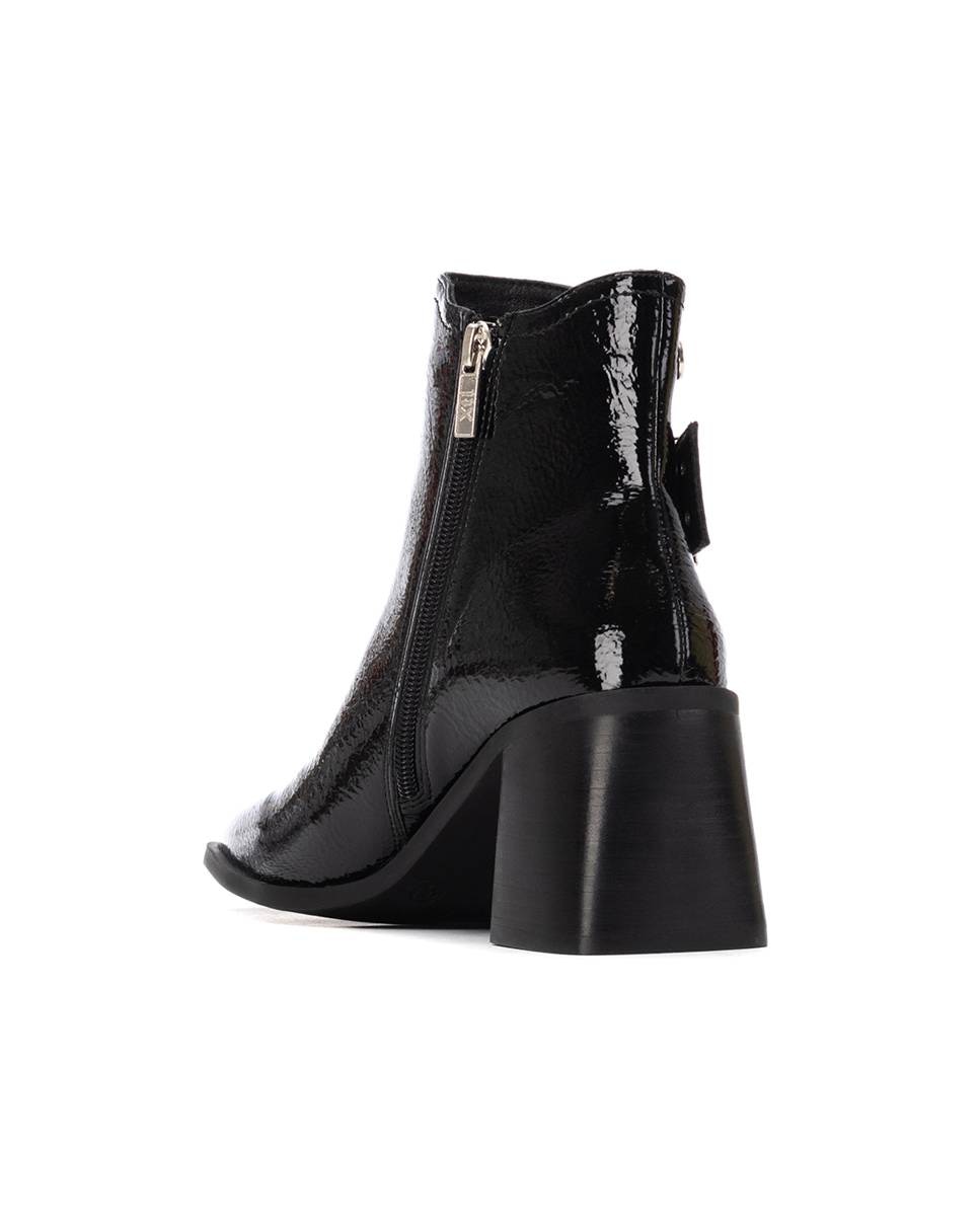 Botines básicos de mujer con cremallera - Xti - Negro Negro-4