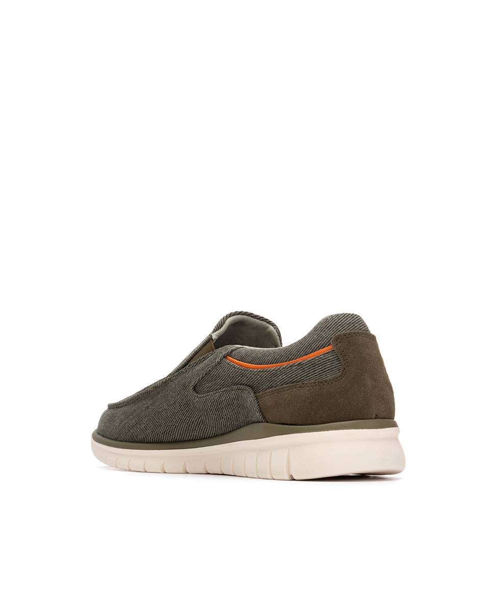 Refresh - Náuticos de hombre en material textil sin cordones.