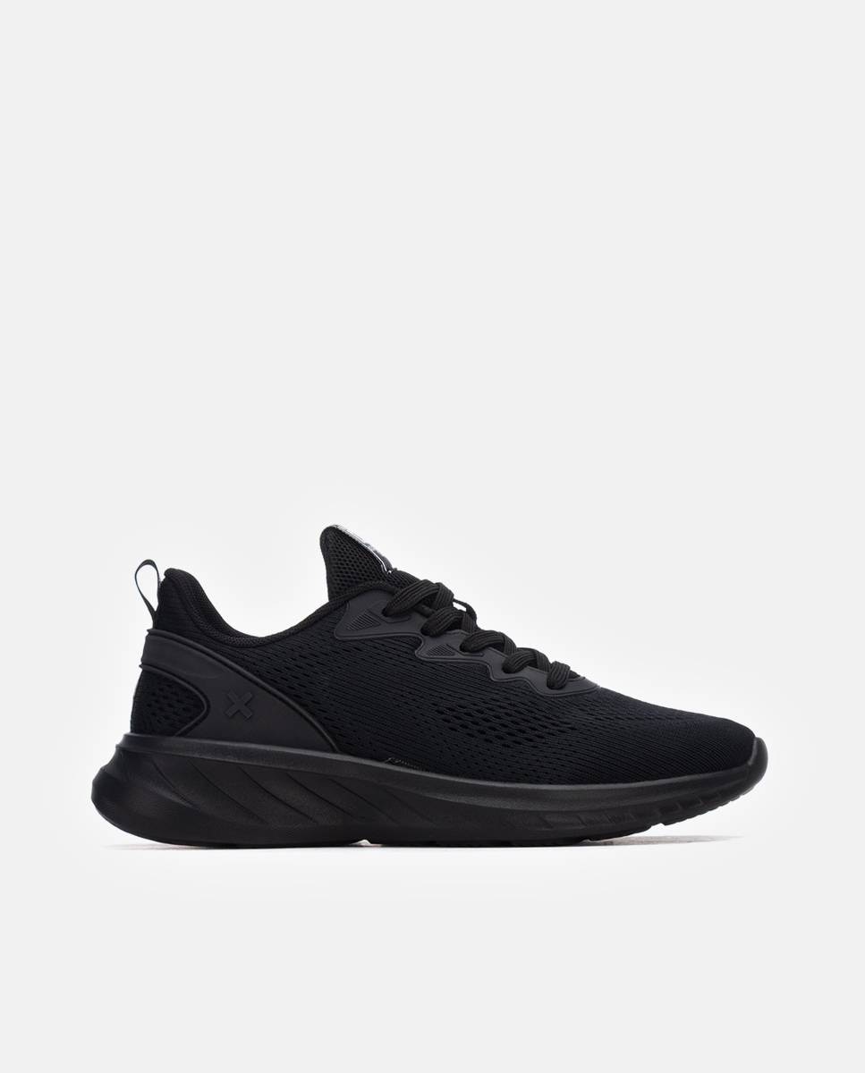 Imagen 0 de Zapatillas de mujer elásticas con cordones Negro