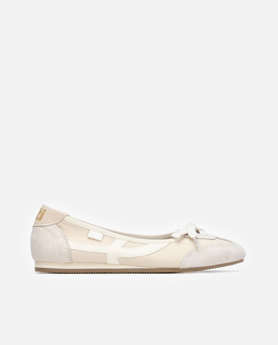 Bailarinas de mujer deportivas con suela de goma - Xti - Blanco Blanco-1