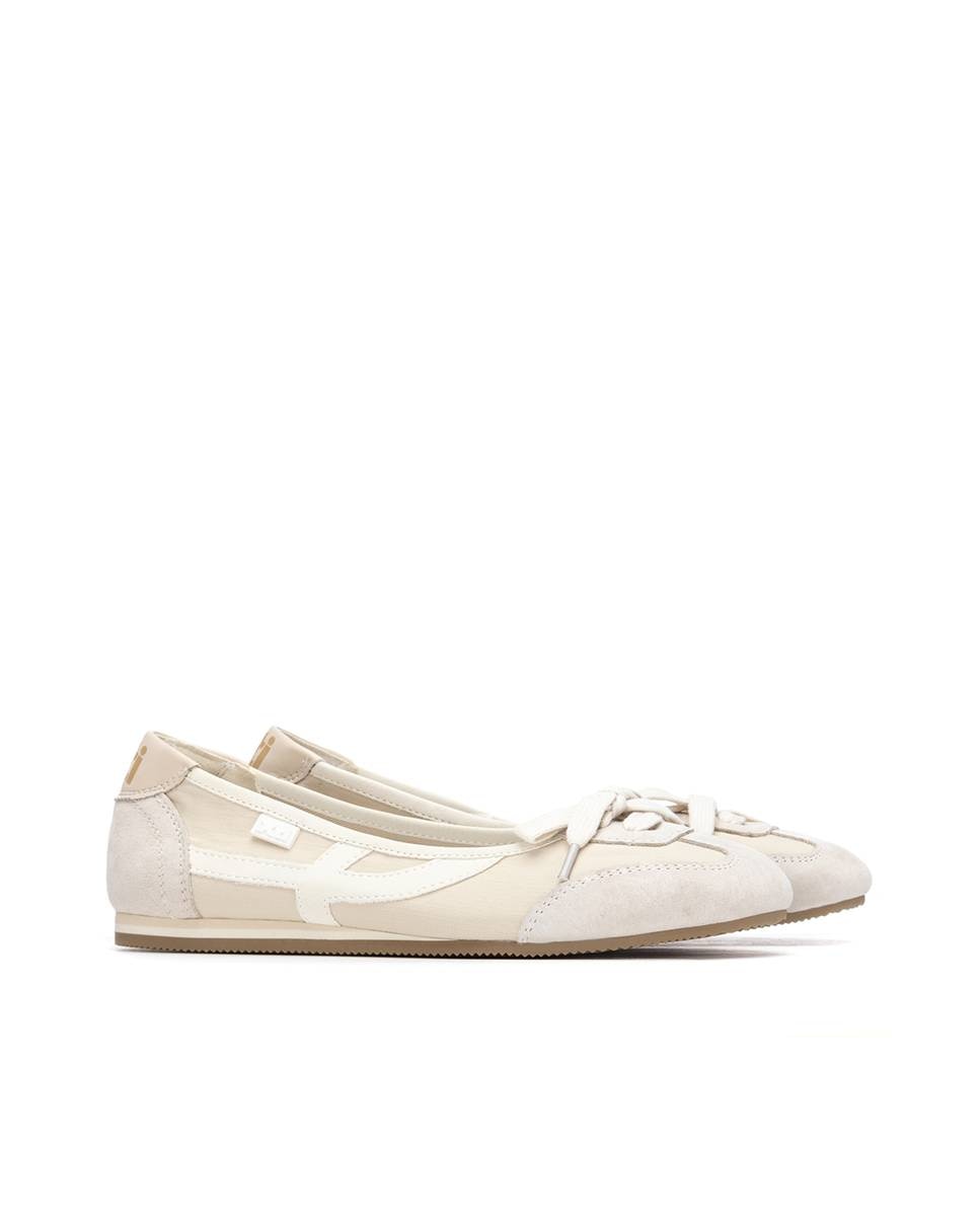 Bailarinas de mujer deportivas con suela de goma - Xti - Blanco Blanco-4