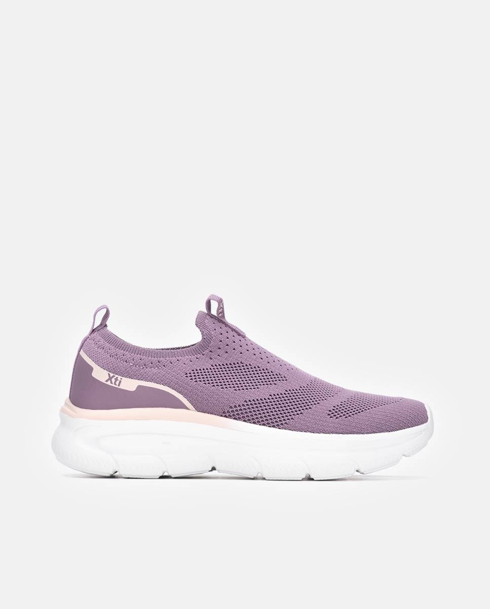 Xti - Zapatillas básicas de mujer planas elásticas.