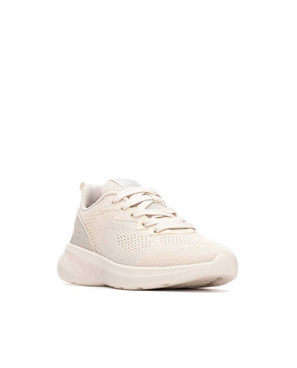 Zapatillas de mujer elásticas con cordones - Xti - Beige Beige-3