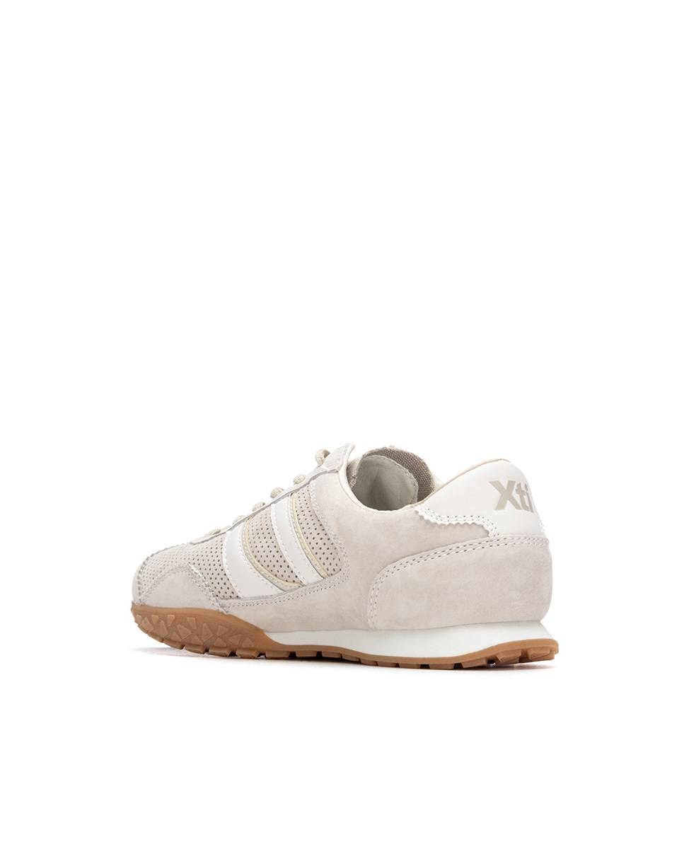 Xti - Zapatillas básicas de mujer con cordones.